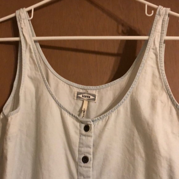 kirra Jean Button Down Tank ✨ VERY CUTE 🧡 - Picture 4 of 5